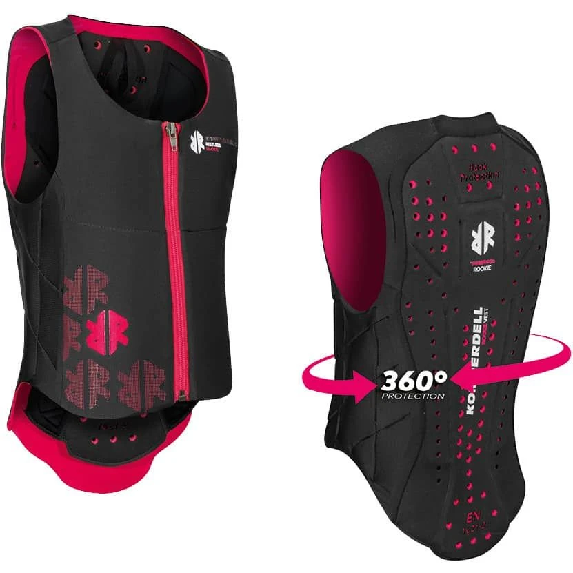Komperdell Ballistic Vest Cross Junior Pink 4 Komperdell Ballistic Vest Cross Junior Pink - Afbeelding 2