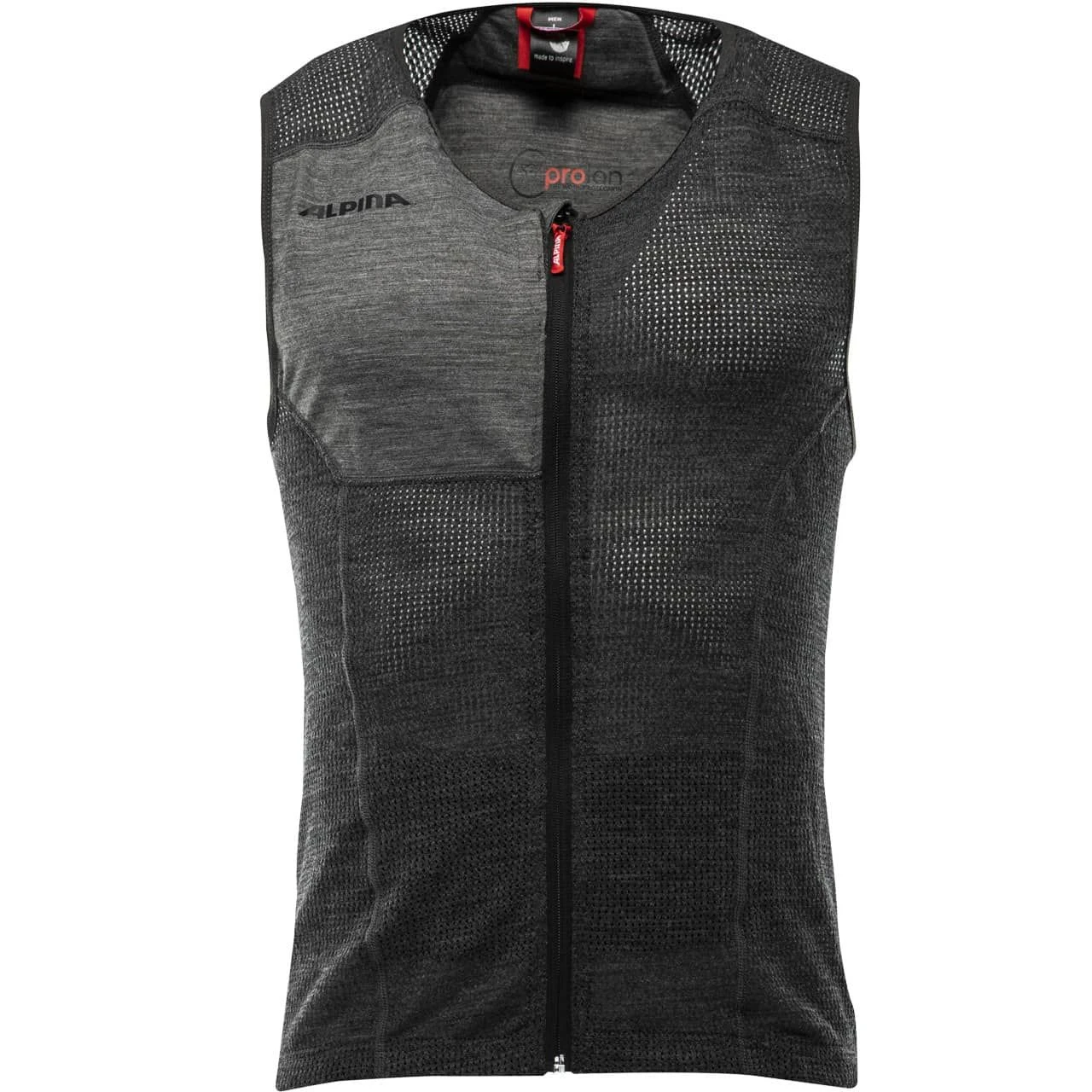Alpina Prolan Men Vest Dark Grey 4 Alpina Prolan Men Vest Dark Grey - Afbeelding 2