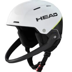 Head Team SL White/black + Chinguard