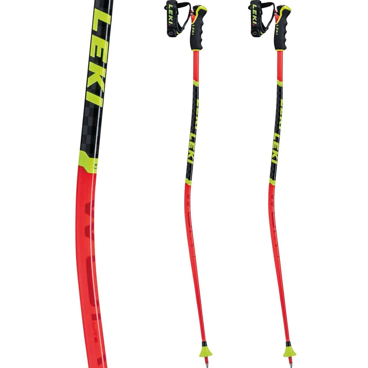 Leki WCR Lite GS 3D Flashred/black/neonyellow (2021/22) 4 Leki WCR Lite GS 3D Flashred/black/neonyellow (2021/22) - Afbeelding 2