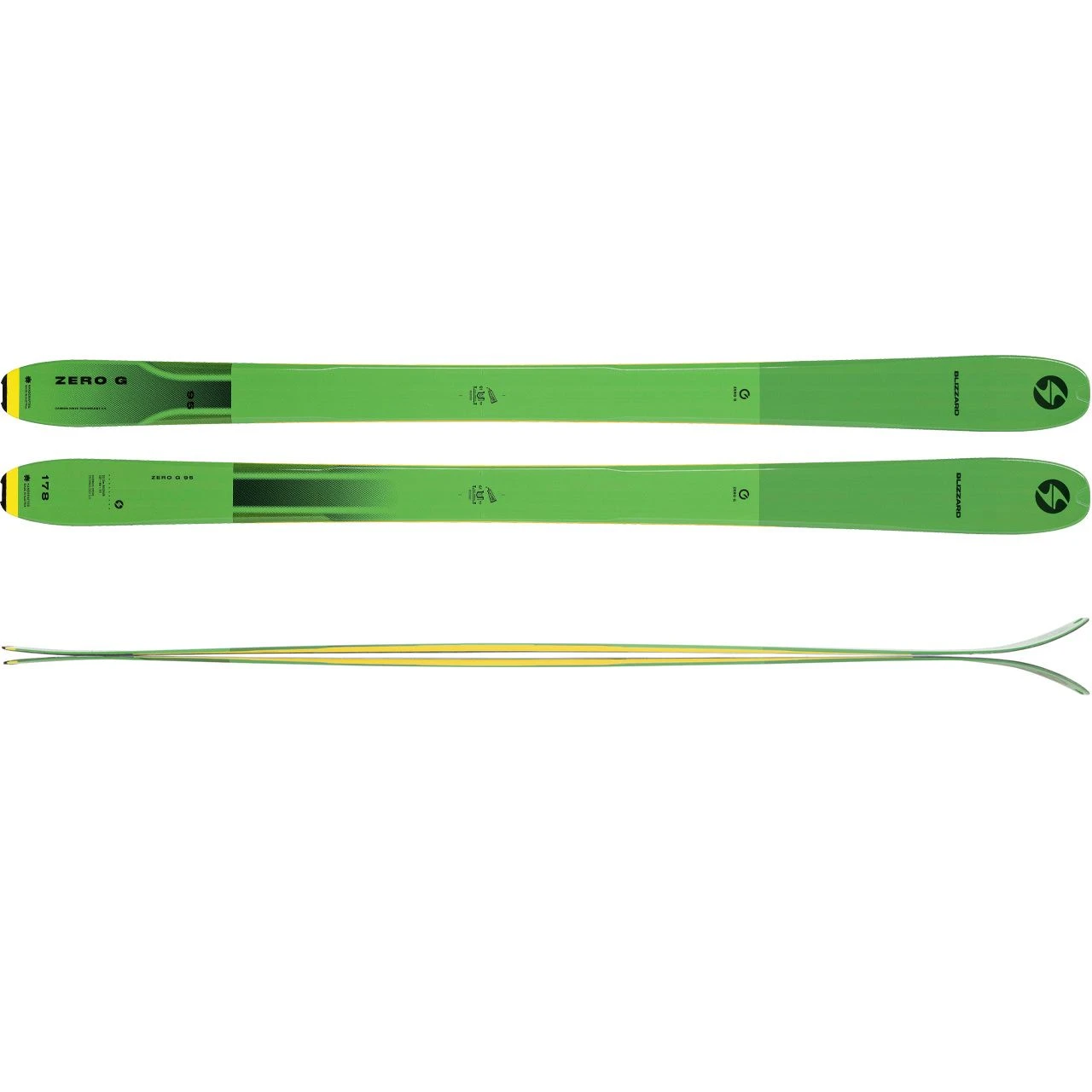 Blizzard Zero G 95 Green (2021/22) 4 Blizzard Zero G 95 Green (2021/22) - Afbeelding 2