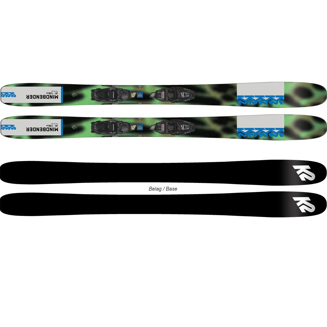 K2 Mindbender Jr FDT 7.0 (2022/23) - Set Incl. Bindingen 4 K2 Mindbender Jr FDT 7.0 (2022/23) - Set Incl. Bindingen - Afbeelding 2