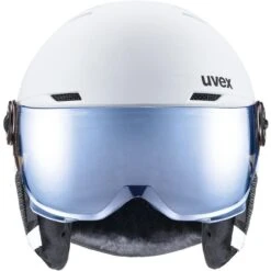 Uvex Rocket Jr. Visor White-black Matt -Alpineskiën Winkel 22 rocket jr visor S566263 1003 2 1280x1280