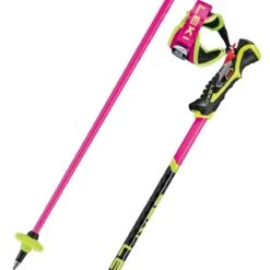 Alpineskiën Winkel 17 Leki Venom SL 3D Neonpink/black/neonyellow
