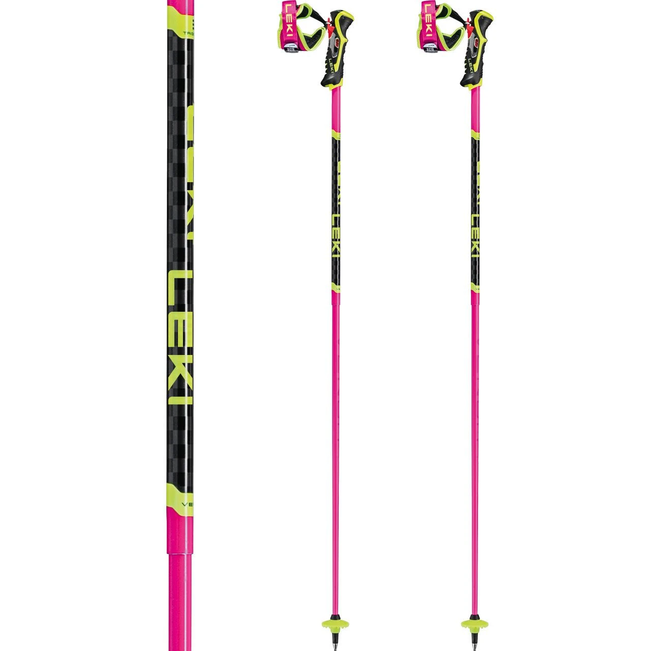 Leki Venom SL 3D Neonpink/black/neonyellow 4 Leki Venom SL 3D Neonpink/black/neonyellow - Afbeelding 2