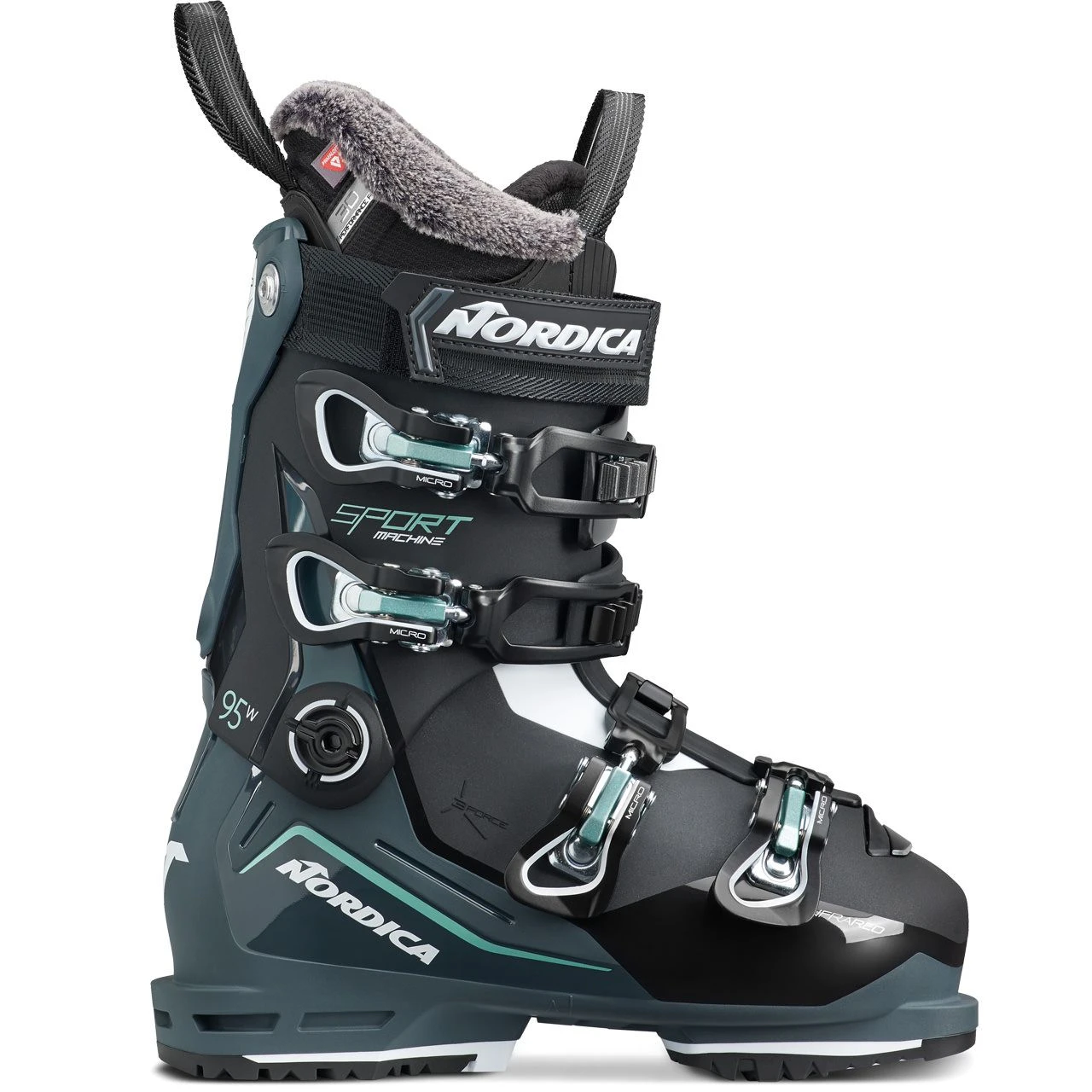Nordica Sportmachine 3 95 W GW Black/green/white 3 Nordica Sportmachine 3 95 W GW Black/green/white