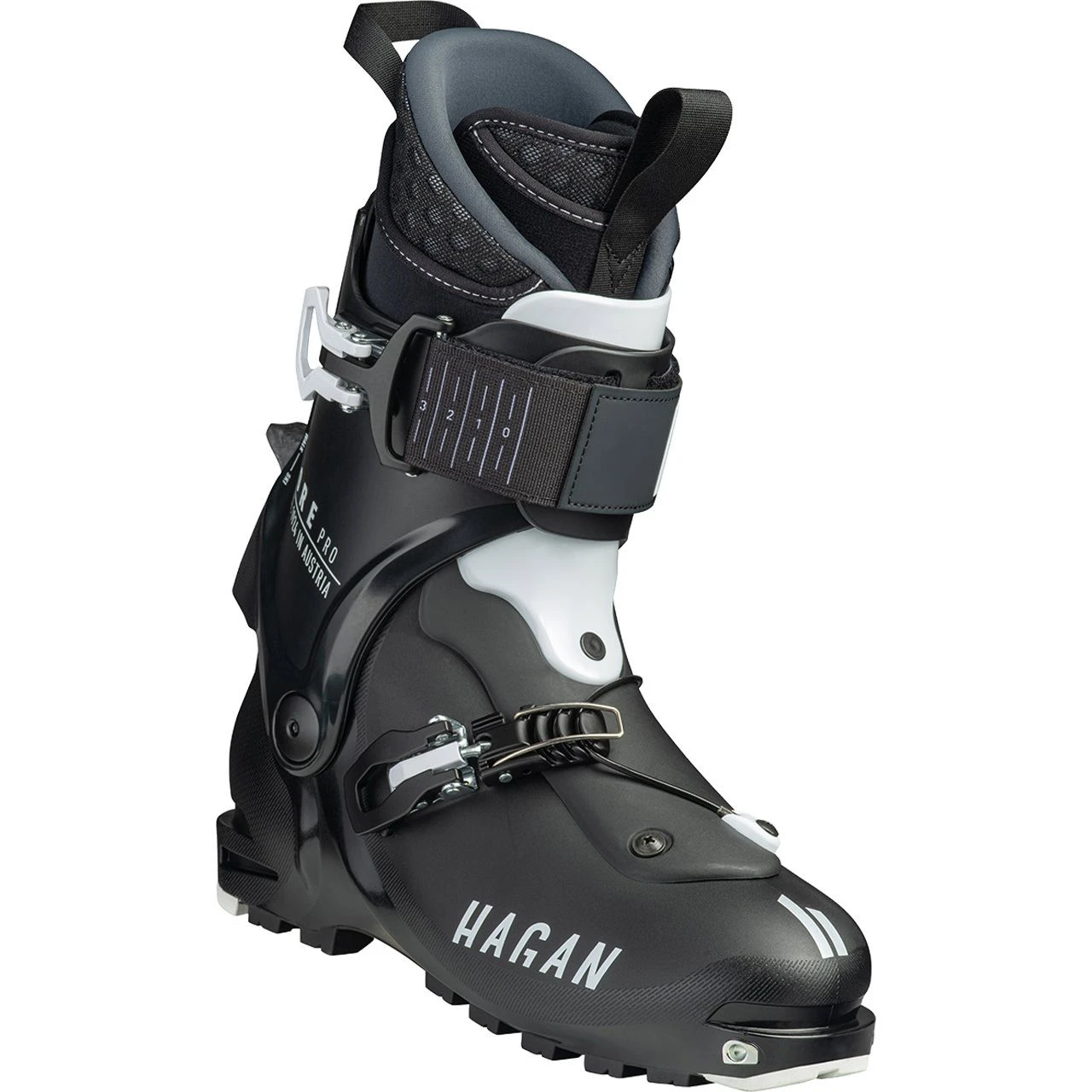 Hagan Core Pro Carbon Black/black/white - Afbeelding 2